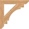 Ekena Millwork Merced Slat Smooth Bracket, Western Red Cedar, 3 1/2"W x 26"D x 26"H BKT04X26X26MRC06SWR - alternate 2